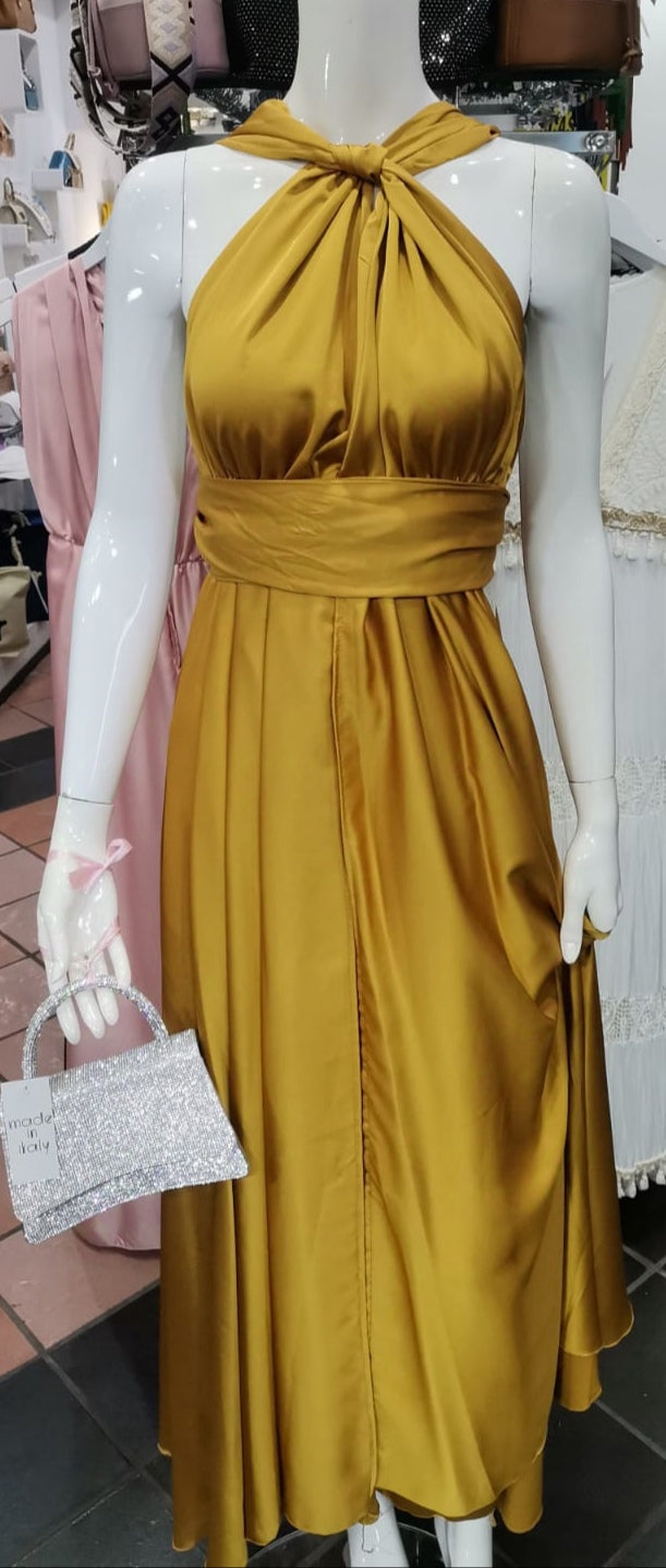 Vestito Infinity Trasformabile – Abito Versatile Elegante in Vari Colori
