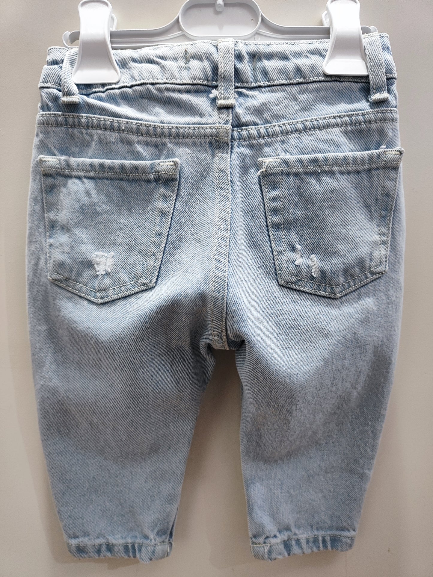 Jeans Baby con Stampa Made in Italy – 12-36 Mesi Originali