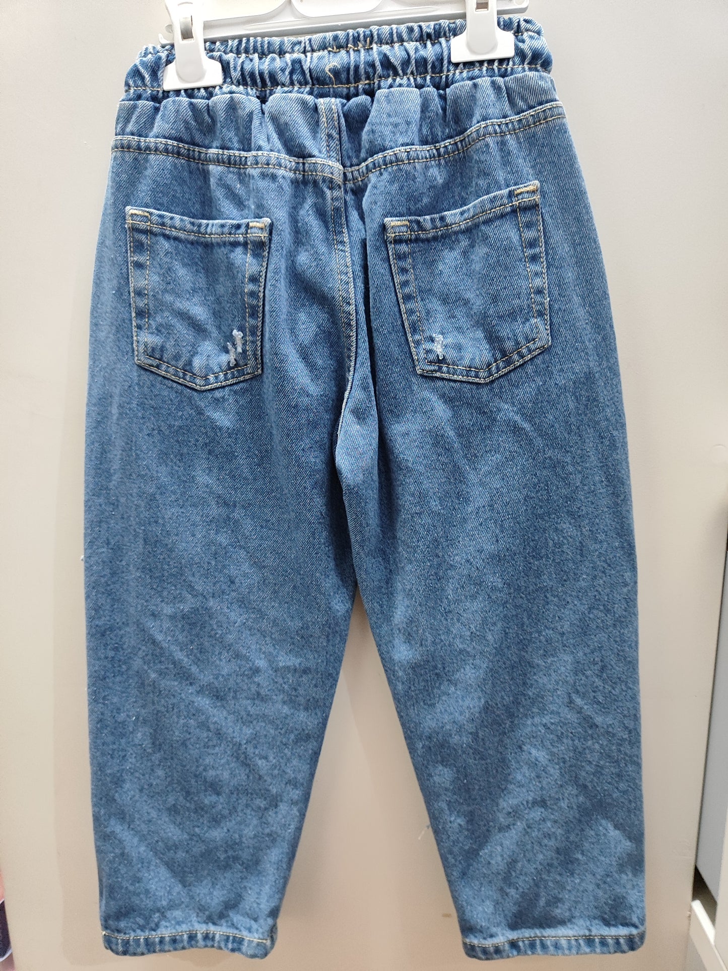 Jeans Bambini con Finti Strappi Made in Italy – 4-16 Anni Trendy