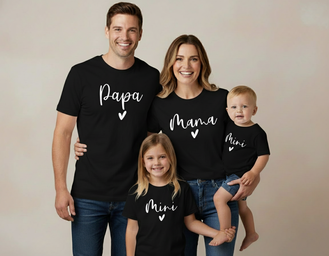 T-Shirt Personalizzabile Adulti e Bambini – Stampa Custom Made in Italy