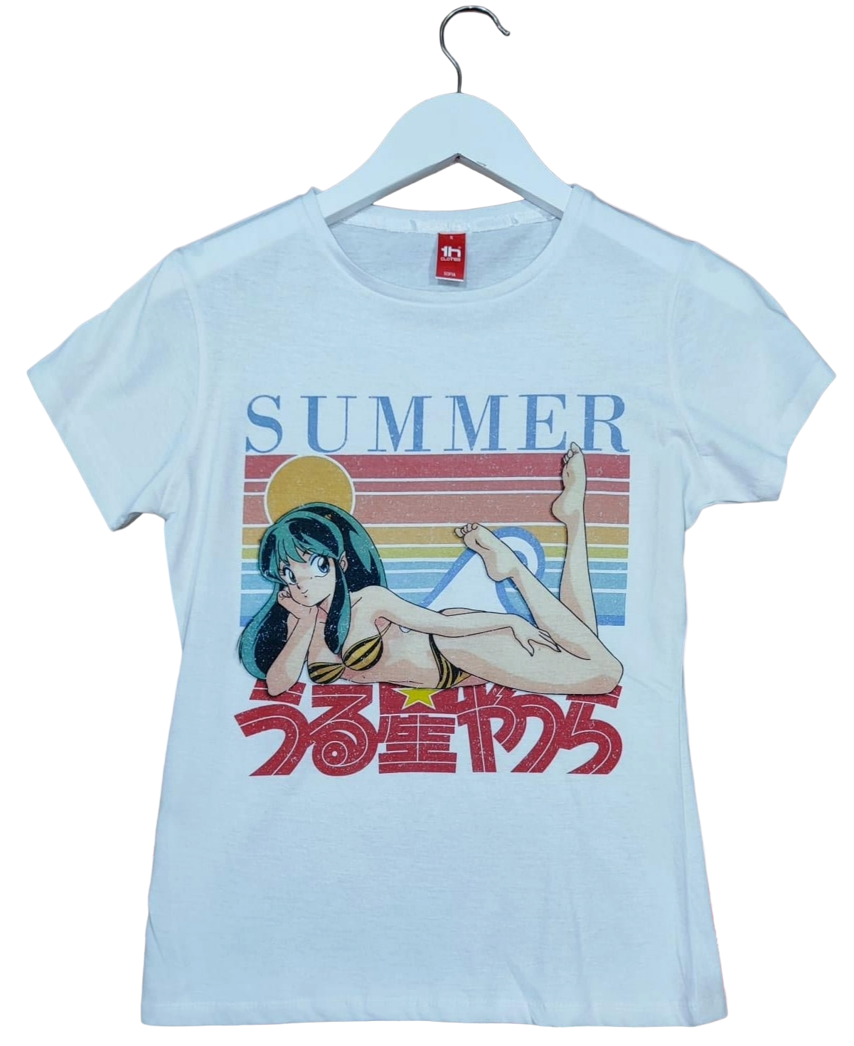 Maglietta Donna Bianca Anime Lamù – T-shirt Estiva Urusei Yatsura XS-XXXL