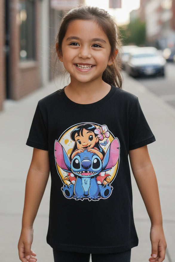 T-shirt Bambini Stitch Disney – Cotone 100% Made in Italy
