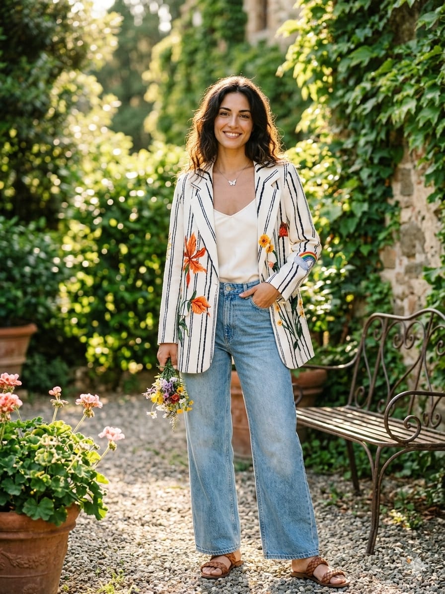 Blazer Donna Estivo Made in Italy – Leggero ed Elegante
