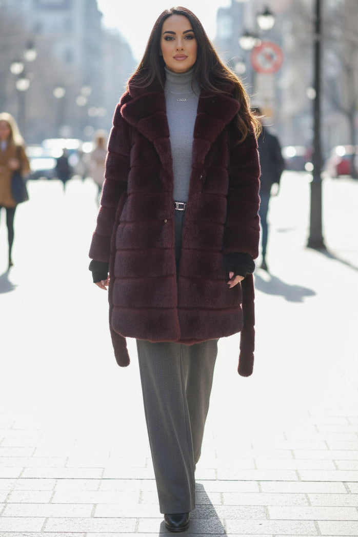 Pelliccia Ecologica Donna – Elegante Faux Fur Sintetica Premium
