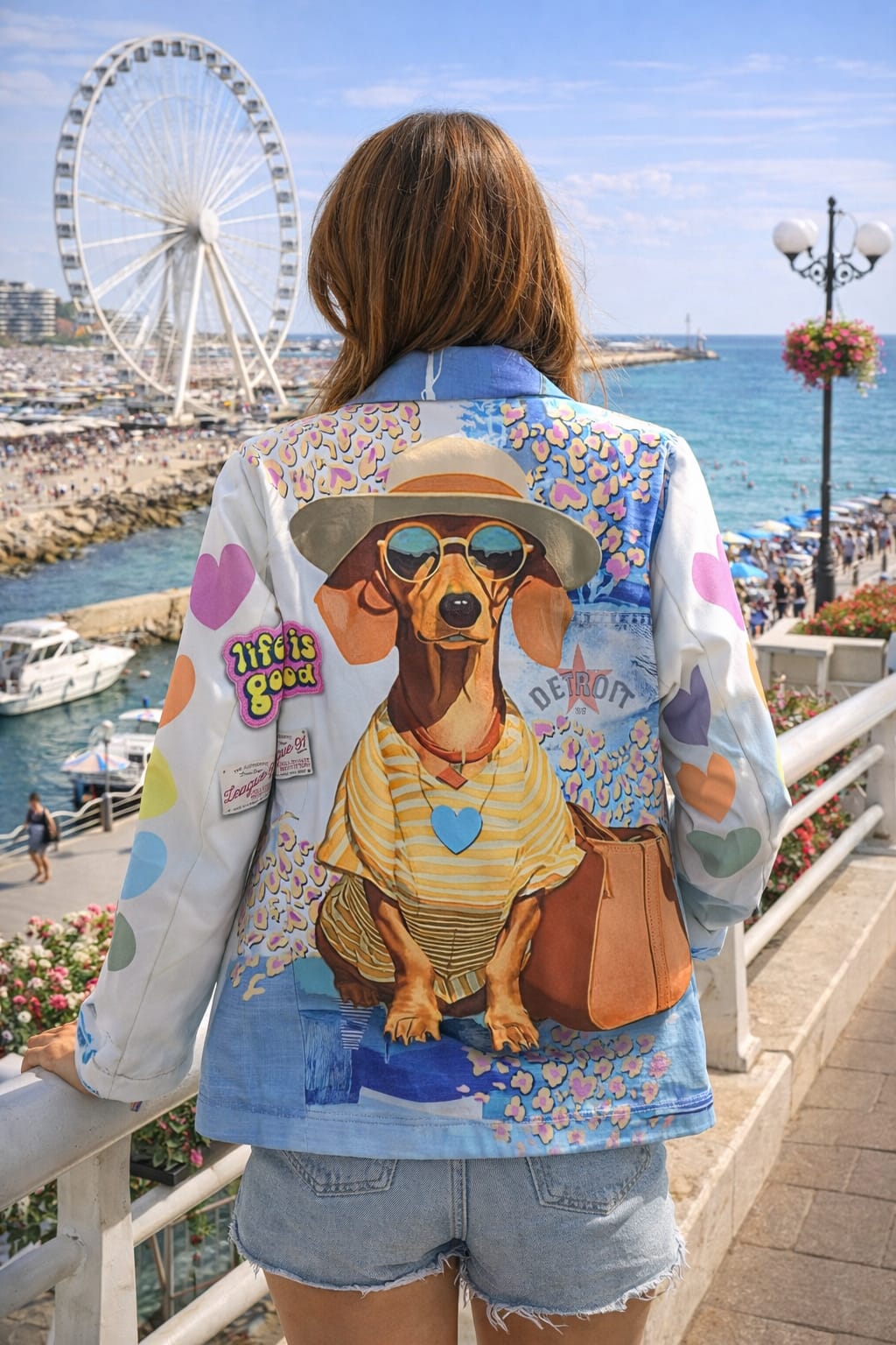 Giacca Donna Fantasy Made in Italy - Design Unico e Originale