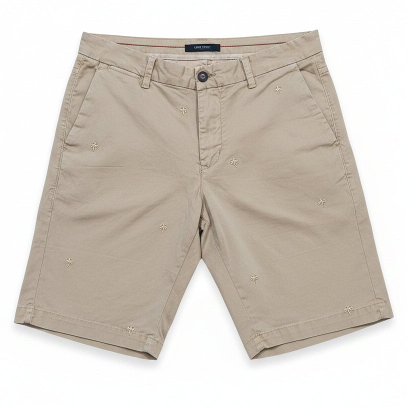 Pantaloncino Uomo con Microfantasia Ricamata – Made in Italy