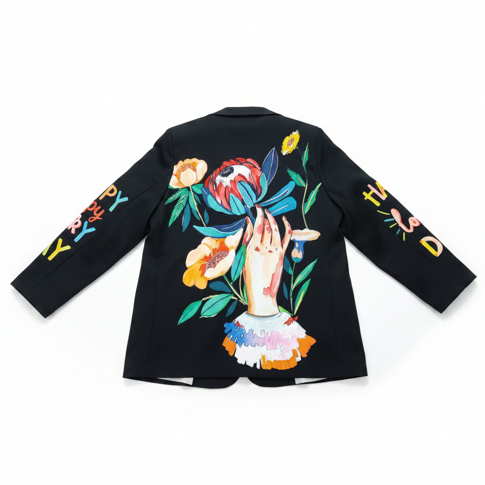 Giacca Donna Fantasy Made in Italy - Design Unico e Originale