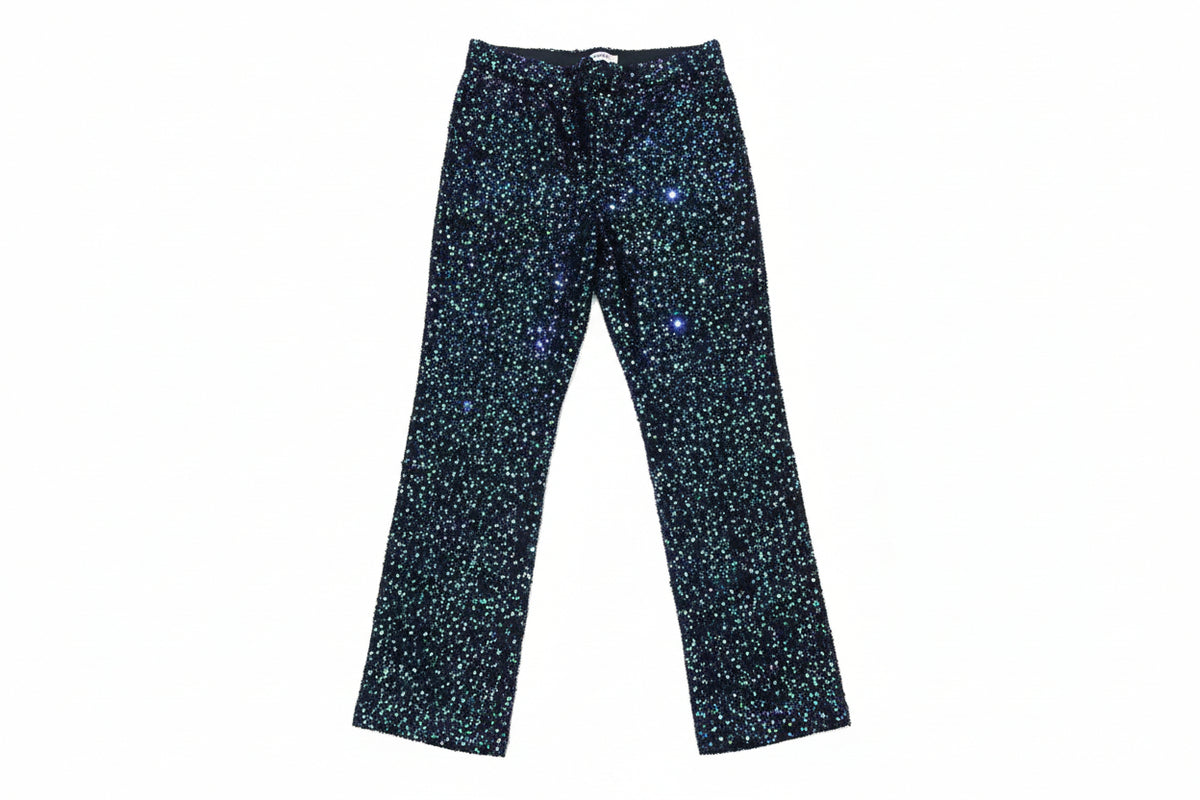 Pantalone con Paillettes Donna Made in Italy – Eleganza Glamour per Feste e Serate Speciali