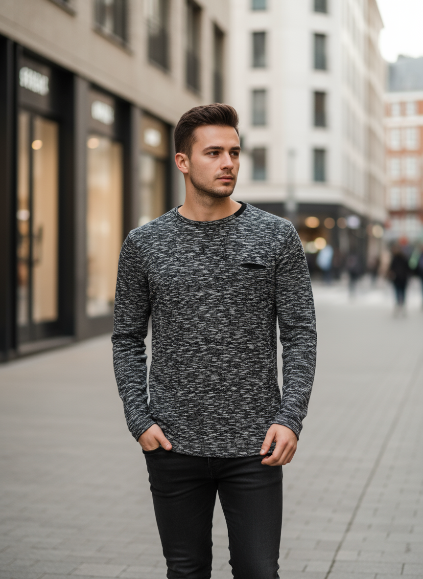 Maglia Maniche Lunghe Uomo