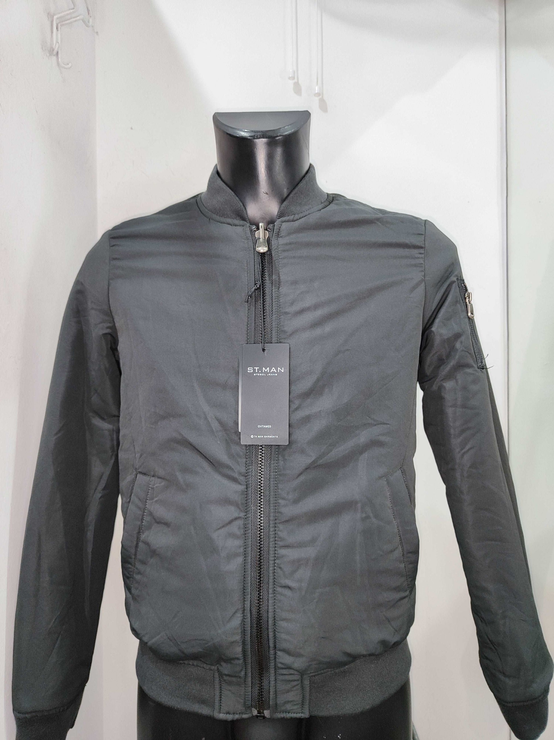 BOMBER DOUBLE FACE NERO/FANTASIA