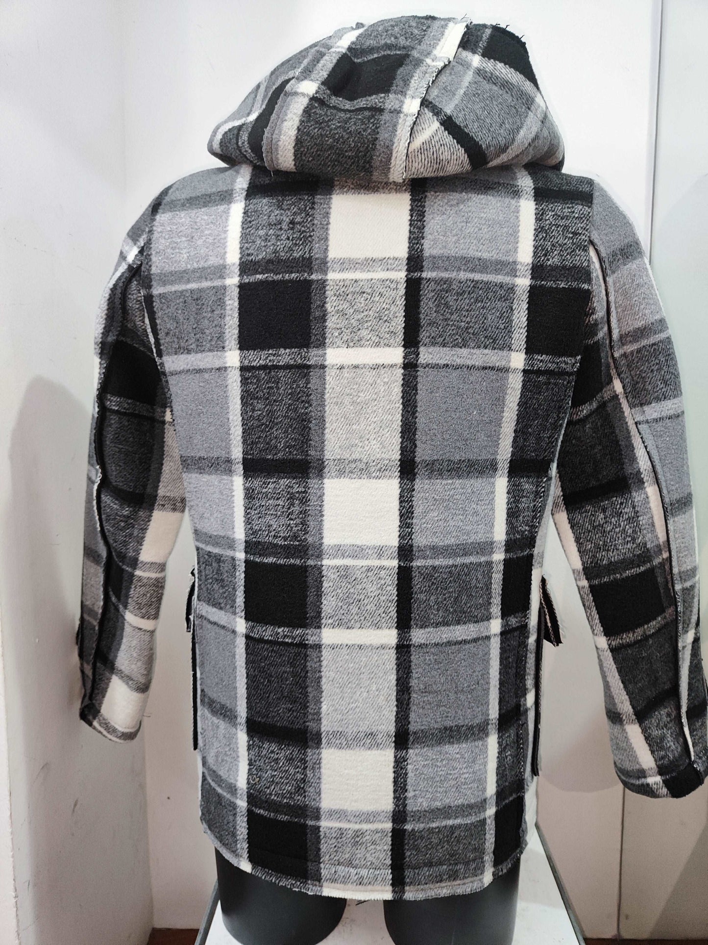 GIACCONE DOPPIOPETTO CON CAPPUCCIO