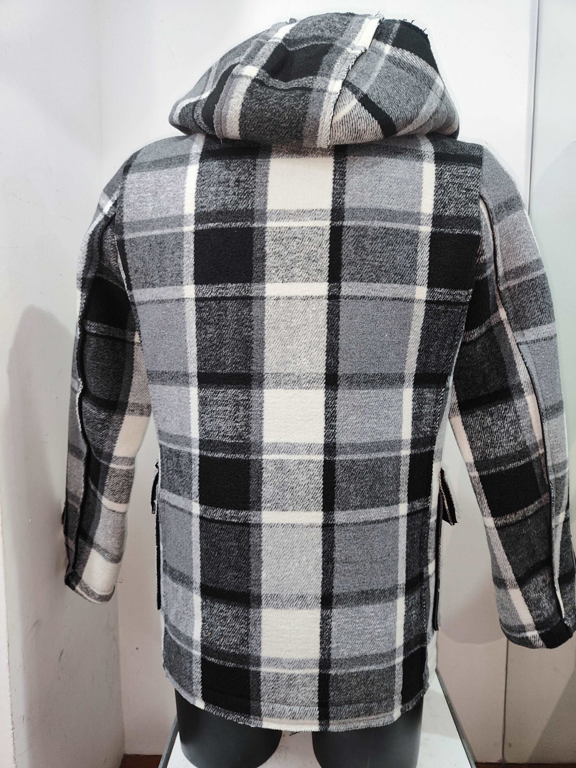 GIACCONE DOPPIOPETTO CON CAPPUCCIO