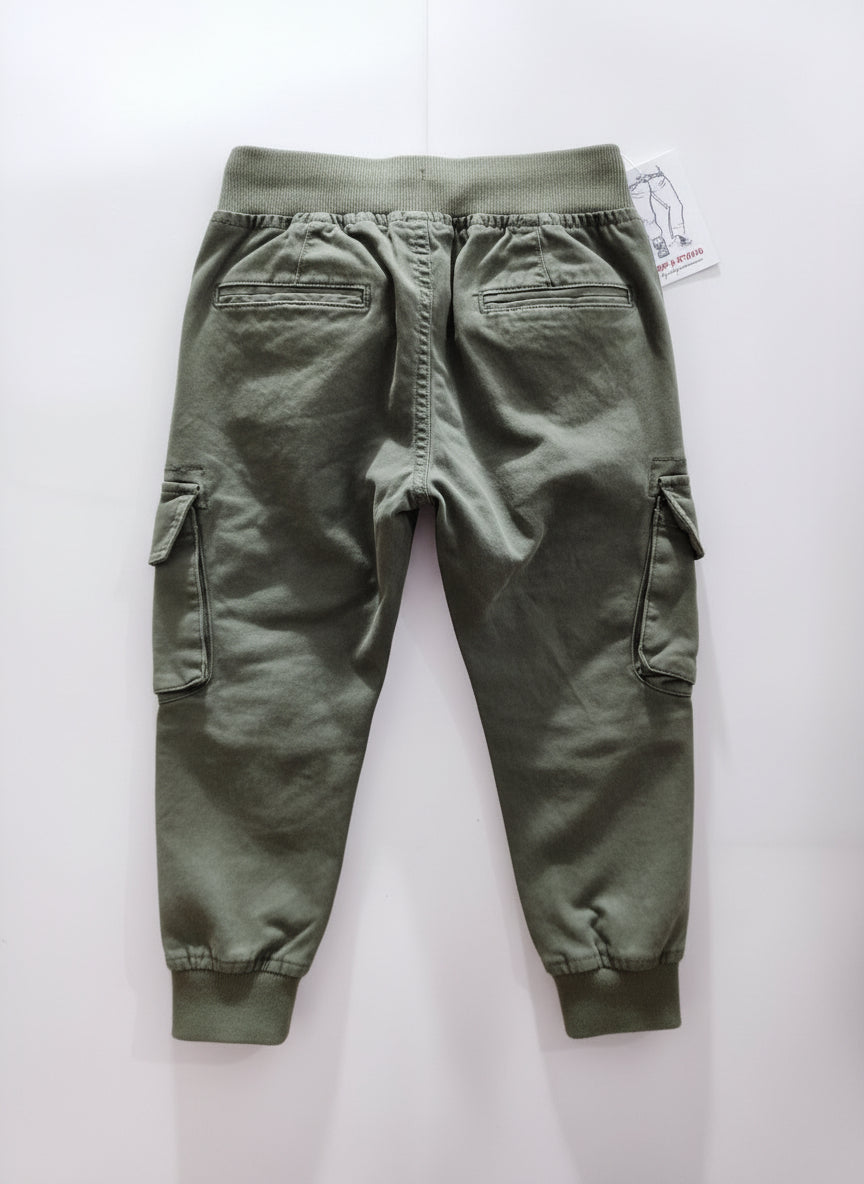 Pantalone Cargo Invernale da Bambini - Colore Verde e Blu