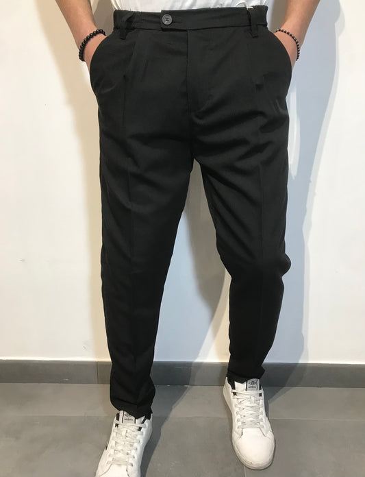 Pantalone Nero classico da uomo