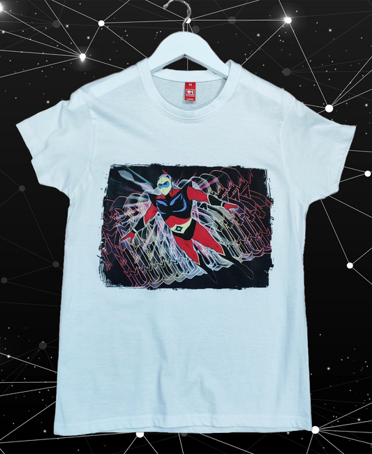T-Shirt Made in Italy con stampa "ACTARUS"