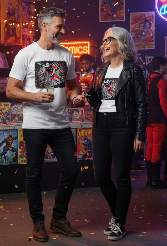 T-Shirt Made in Italy con stampa "ACTARUS"