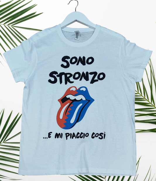 T-Shirt Sono Stronzo… E Mi Piaccio Così – Cotone 100% Made In Italy