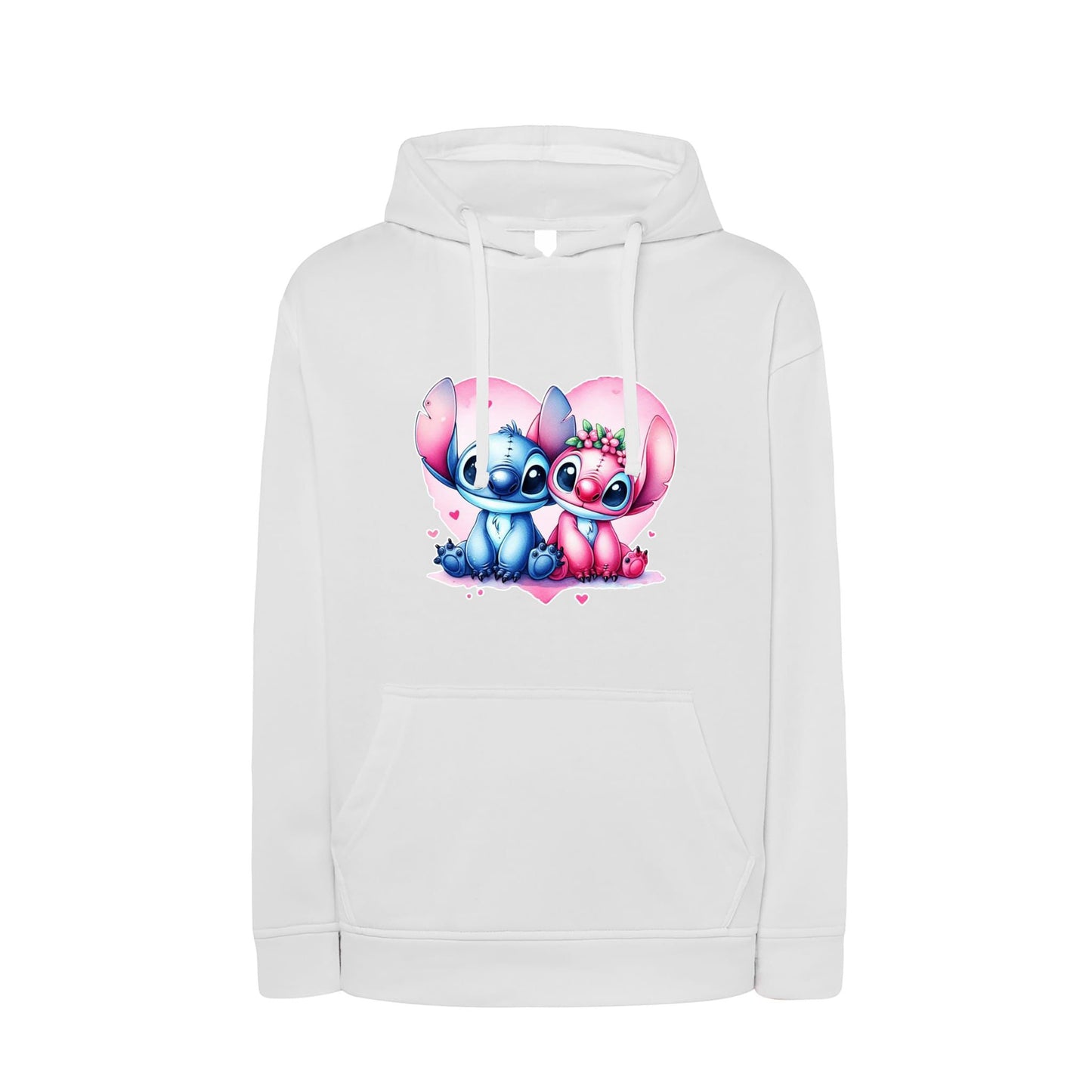 Felpa con Cappuccio Stitch – Bambini e Adulti Made in Italy Disney