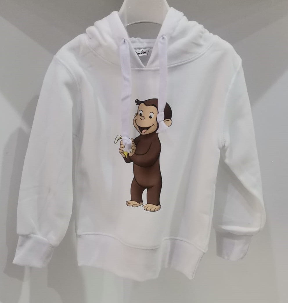 Felpa Bambini con Cappuccio George Made in Italy – 1-2 a 12-14 Anni