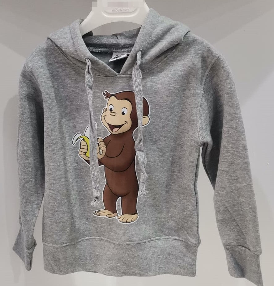 Felpa Bambini con Cappuccio George Made in Italy – 1-2 a 12-14 Anni