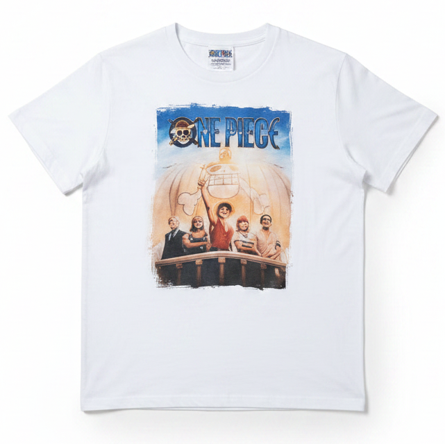 T-shirt ONE PIECE Collezione Minime Adulti e Bambini Made in Italy