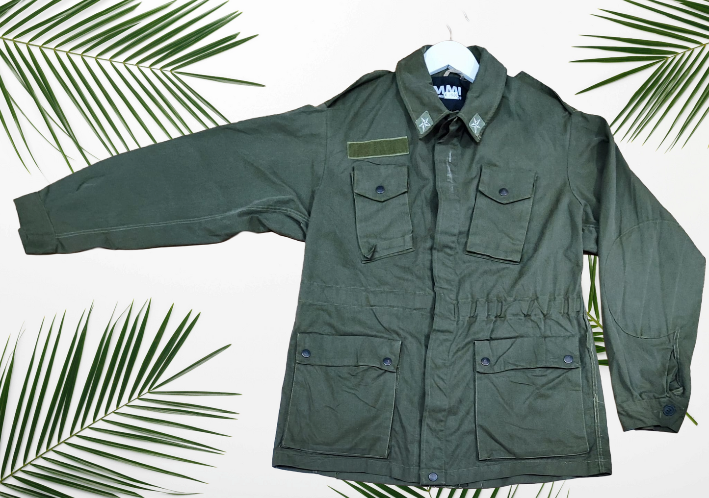 Giacca Militare Vintage – Stampa Bugs Bunny