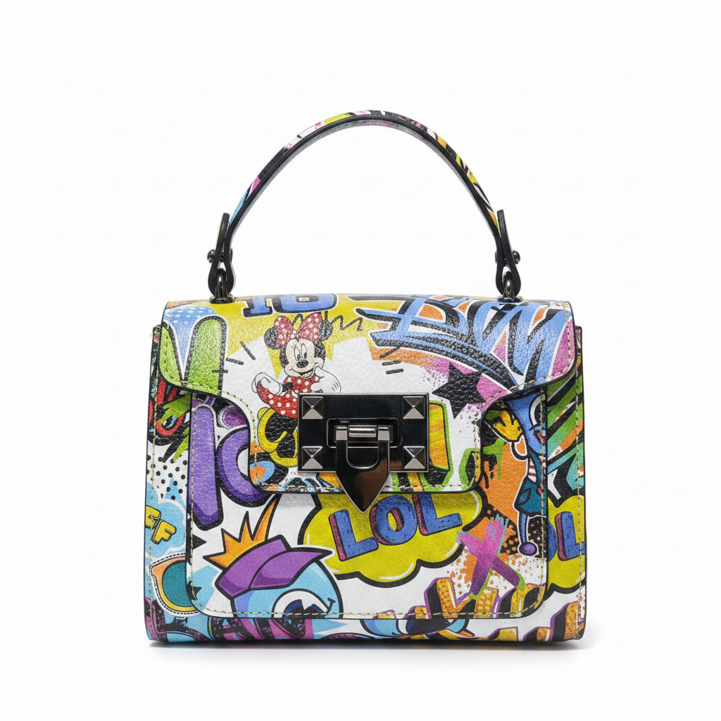 Borsa a Mano in Pelle Made in Italy – 5 Fantasie