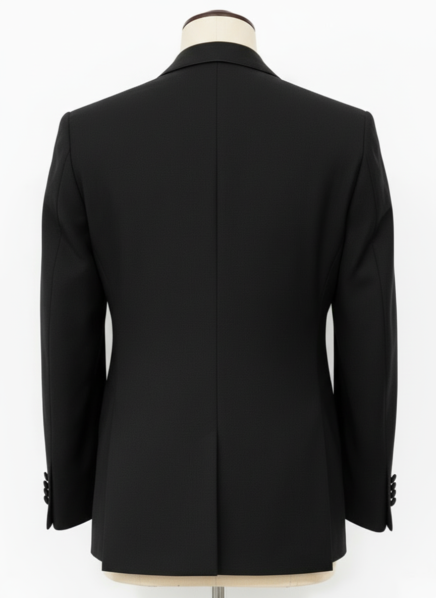 Giacca Nera Elegante Uomo