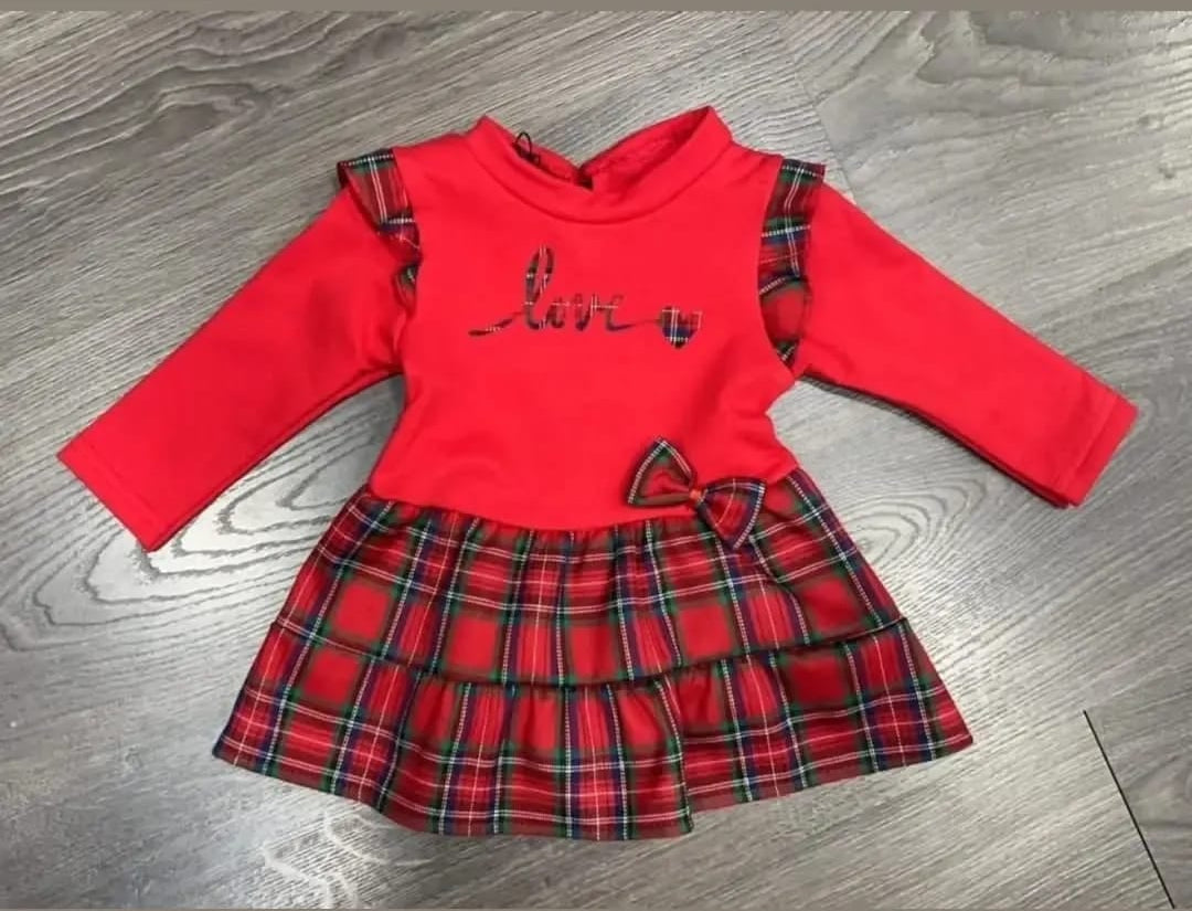 Vestito Bambina Natalizio – Abito Elegante Feste di Natale