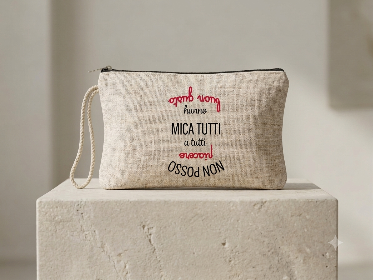 Pochette da Mare Personalizzabile – Scegli la Tua Immagine