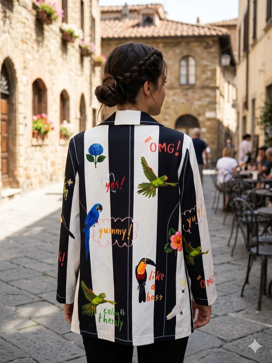 Blazer Donna Estivo Casual Made in Italy – Comodo e Moderno