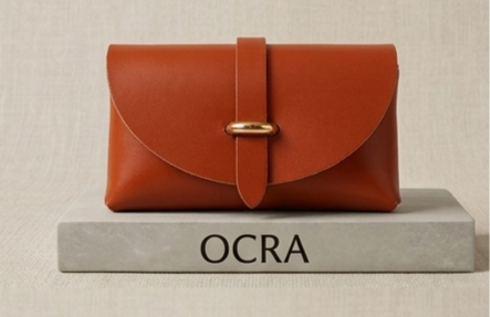 Mini Narcisa borsa vera pelle colore Ocra con catenella – I Narcisi