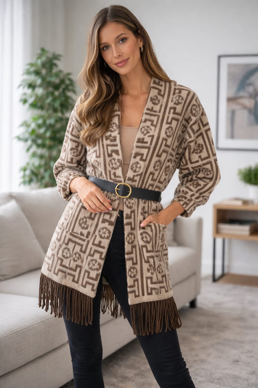Cardigan Donna Taglia Unica Made in Italy