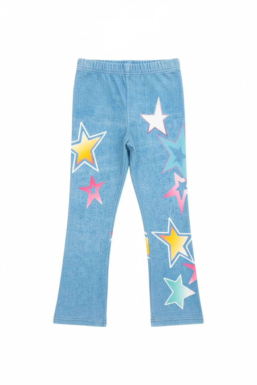 Leggings Bambina Elasticizzati Comodi Made in Italy