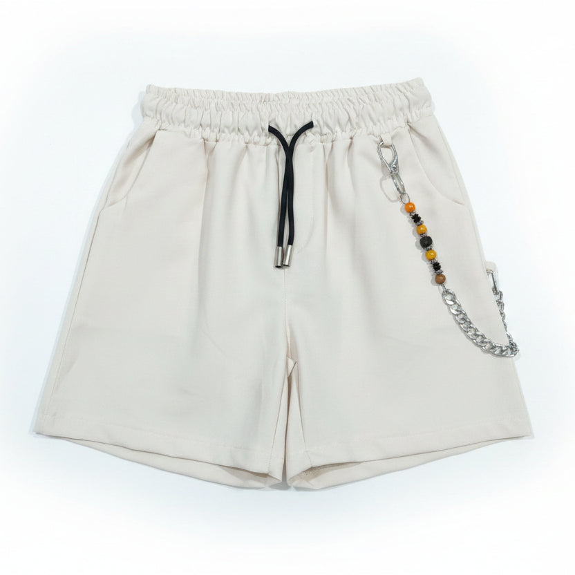Pantaloncino Bambini con Coulisse – Made in Italy | Beige, Celeste, Verde
