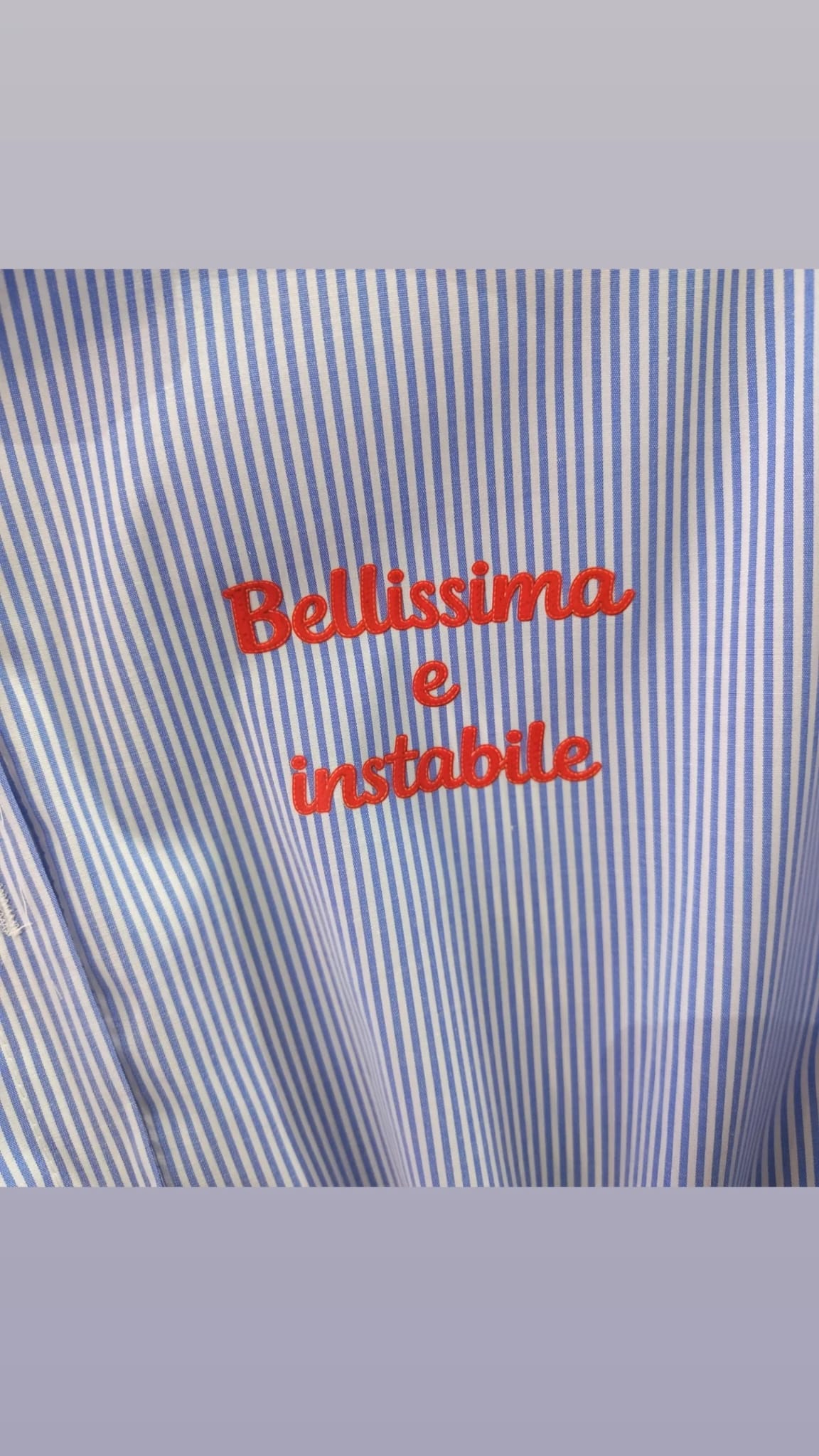 Camicia Donna a Righe – Taglia Unica | I Narcisi