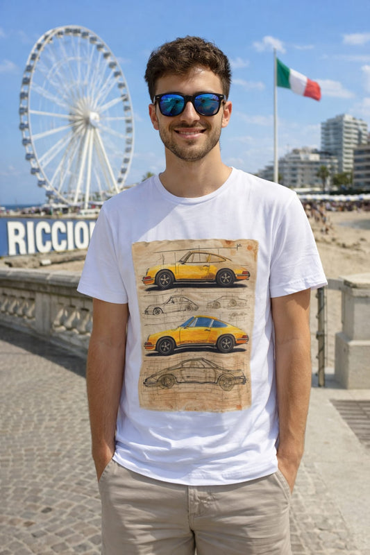"T-Shirt Patch Car Made in Italy – I Narcisi"