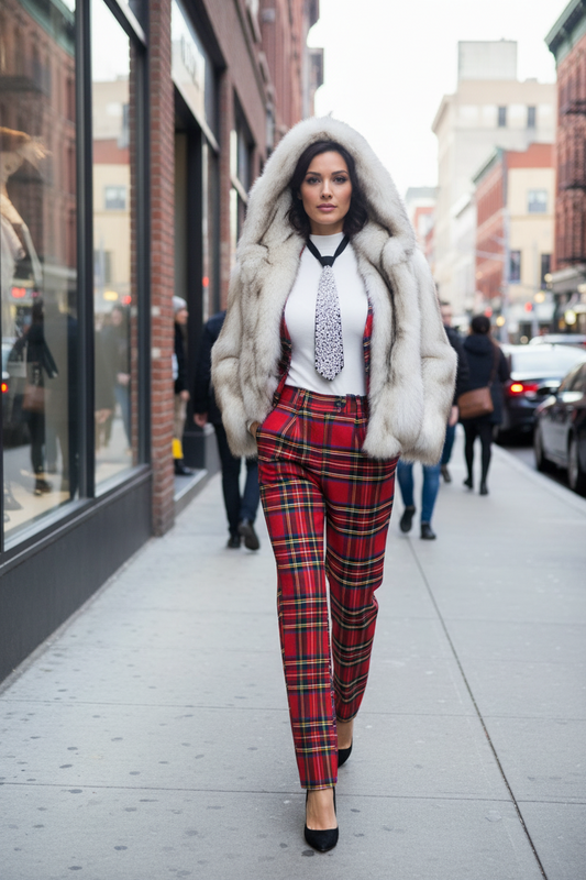 Pelliccia Sintetica Beige con Cappuccio Donna – Elegante Calda Taglia Unica