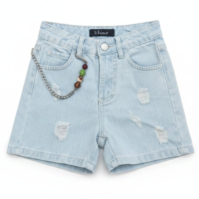 Pantaloncino Jeans Baby – Denim Morbido Made in Italy