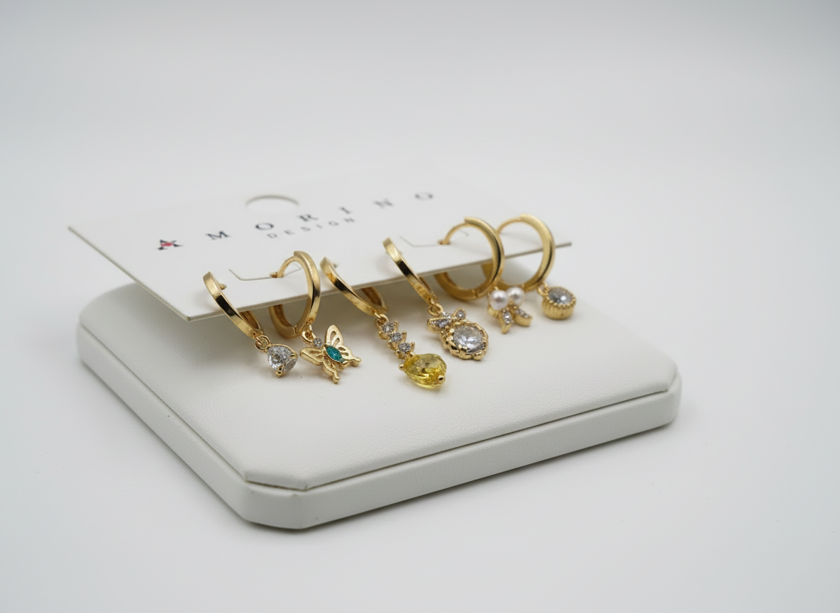 Orecchini Amorino Artigianali - Eleganza Raffinata