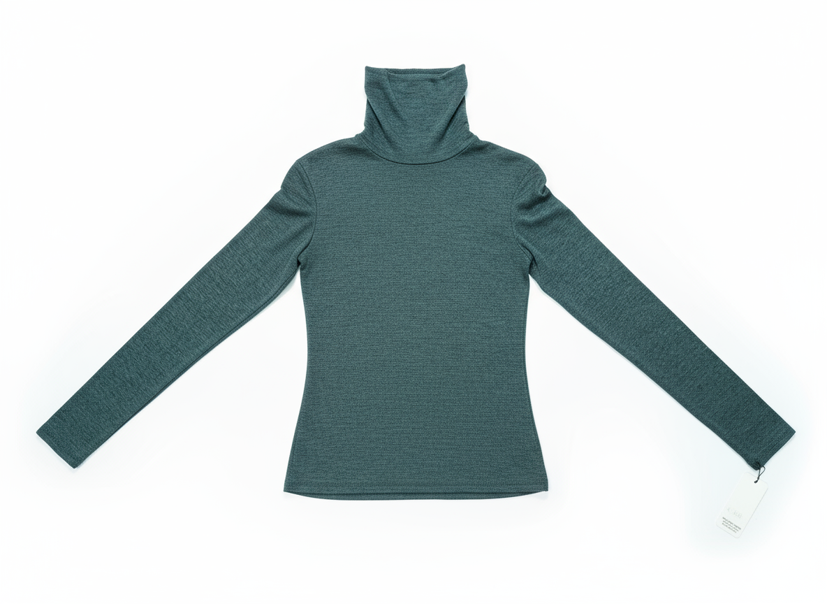 Dolcevita Donna Grigio a Manica Lunga – Maglia Calda e Versatile Made in Italy Taglia Unica