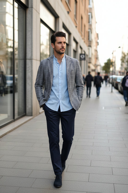 Pantalone chinos uomo Made in Italy – vista frontale | I Narcisi