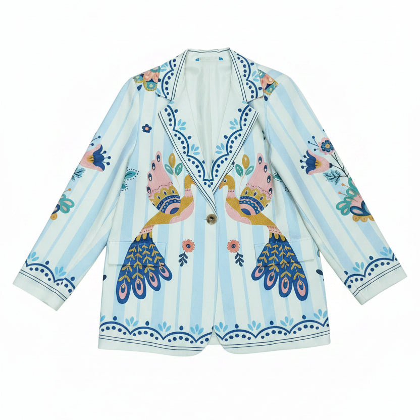 Giacca Donna Fantasy Made in Italy - Design Unico e Originale