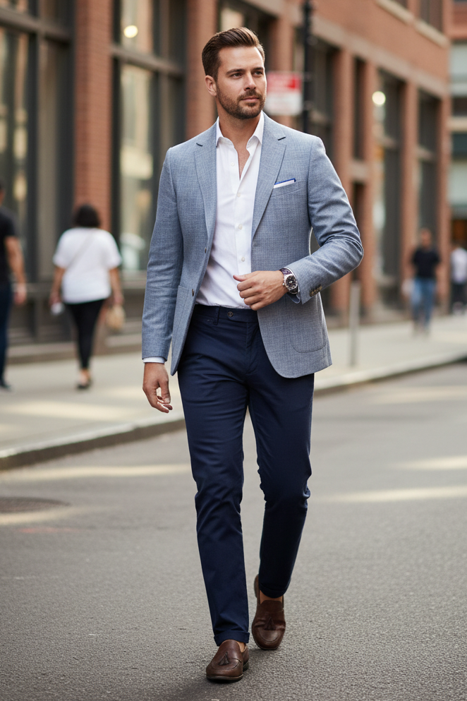 Giacca Estiva Uomo Sartoriale Made in Italy – Eleganza Formale