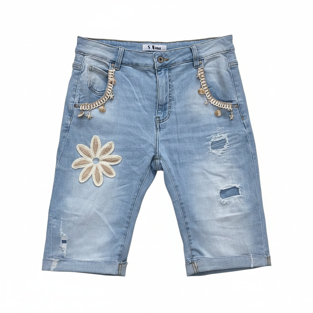 Pantaloncino Jeans Donna – Made in Italy