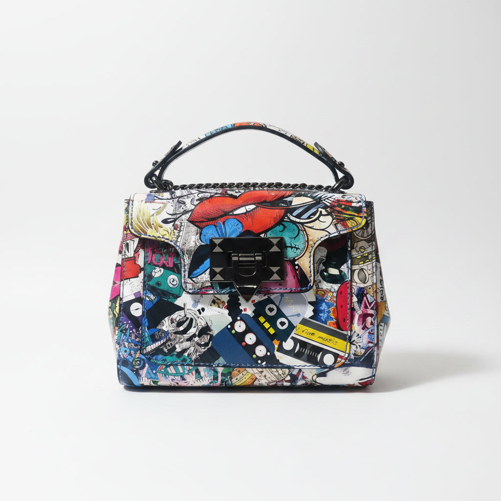 Borsa a Mano in Pelle Made in Italy – 5 Fantasie