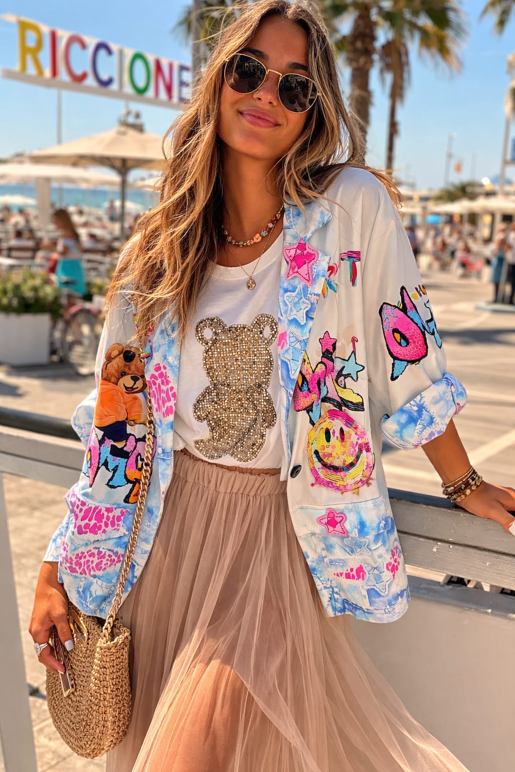 Giacca Donna Fantasy Made in Italy - Design Unico e Originale