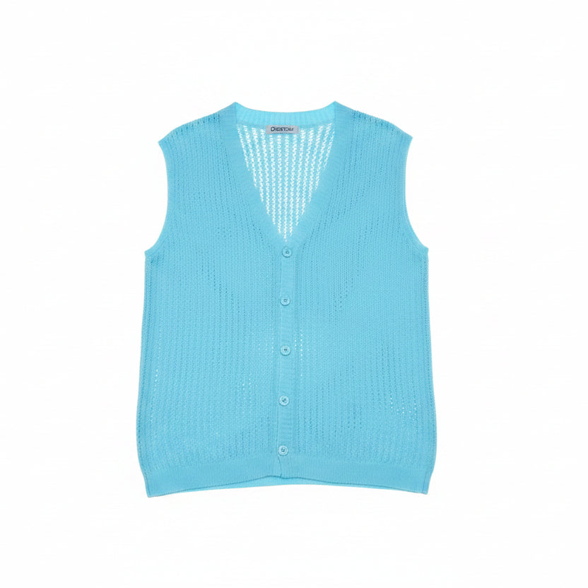 Smanicato Uomo in Cotone Effetto Retinato – Made in Italy