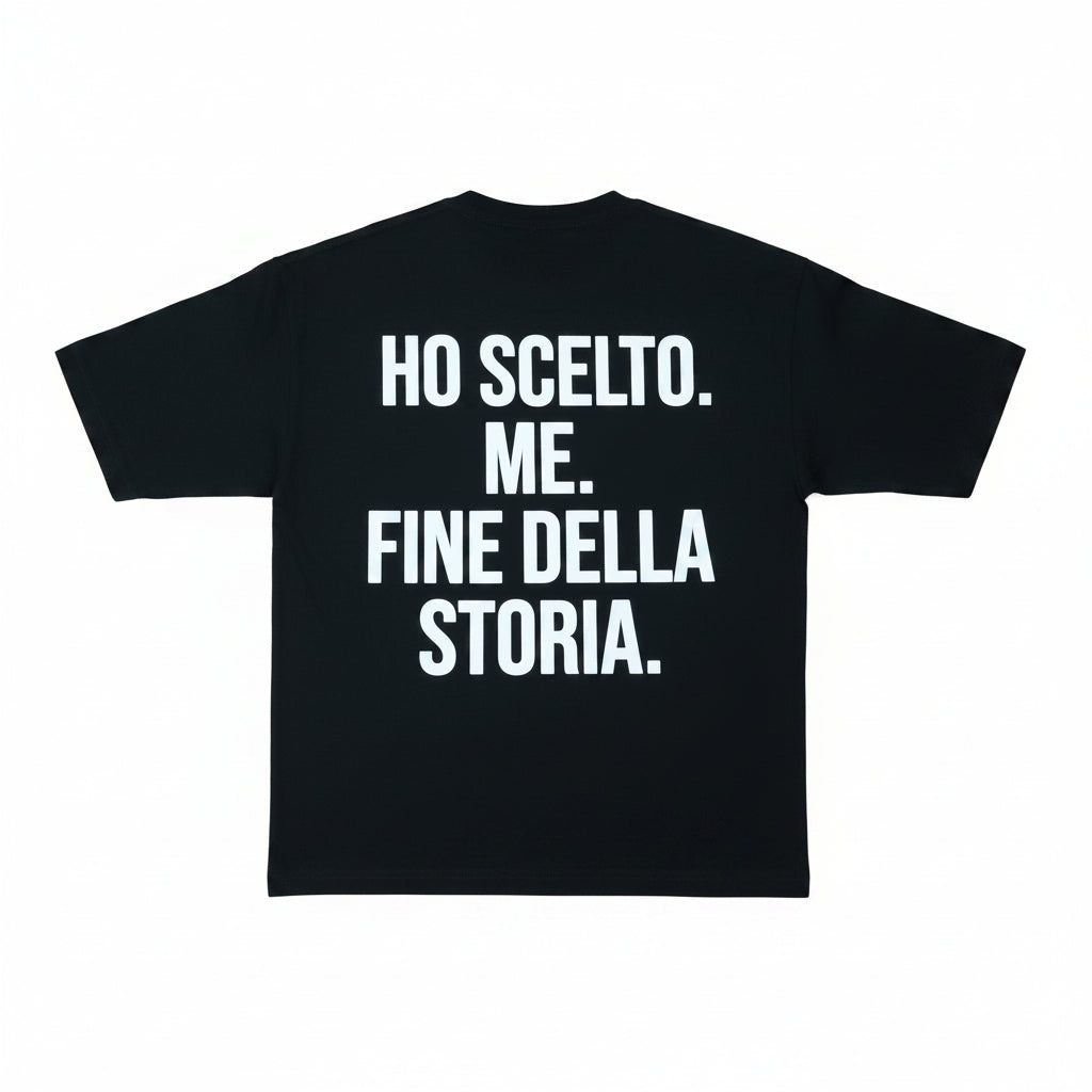 Maglia Scritte Virali Personalizzabile con Stampa Brillantinata
