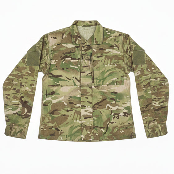 Giacca Militare Mimetica Vintage con Stampa Paperino Pilota Pop Art – Pezzo Unico Artigianale
